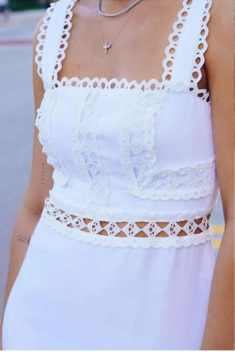 Vestido Thassia Blanco