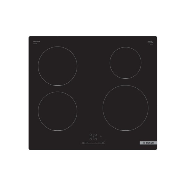 Anafe De Induccion 60cm 4 Zonas Bosch PUE611BB5E negro