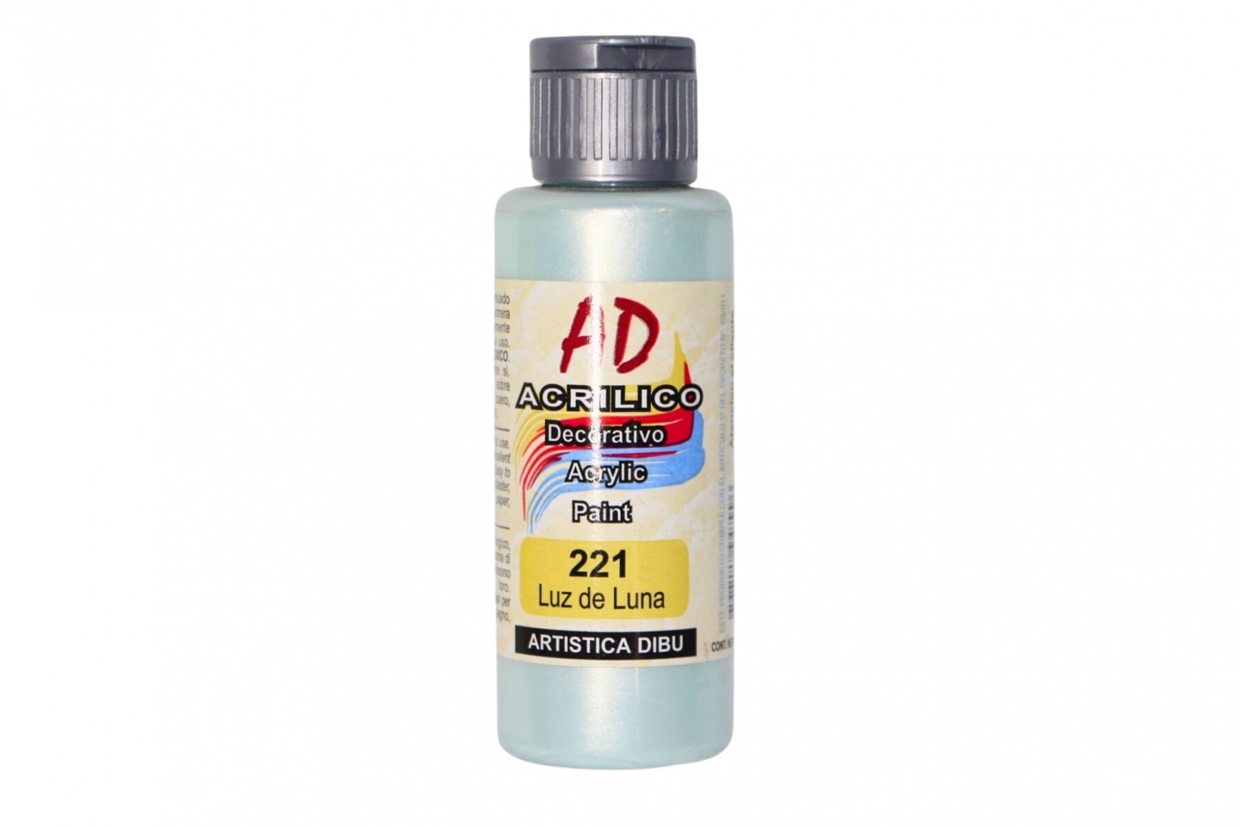 PINTURA ACRILICA ARTISTICA DIBU 60 ML. DIFERENTES COLORES - COLOR LUZ DE LUNA 221 