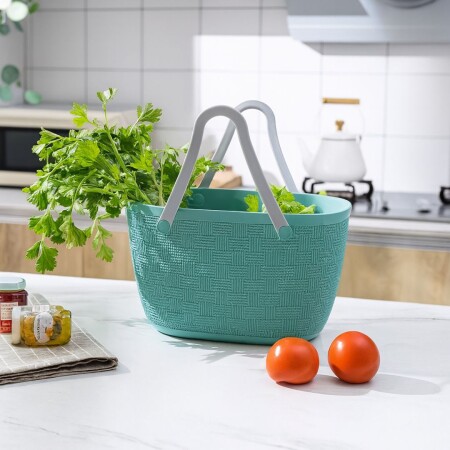 CESTO CANASTO TIPO BOLSA CON ASA 48X23X44CM CESTO CANASTO TIPO BOLSA CON ASA 48X23X44CM