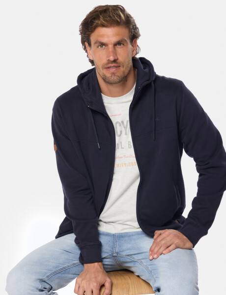 CANGURO CON CAPUCHA Azul