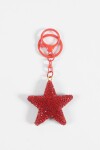 Llavero shiny star rojo