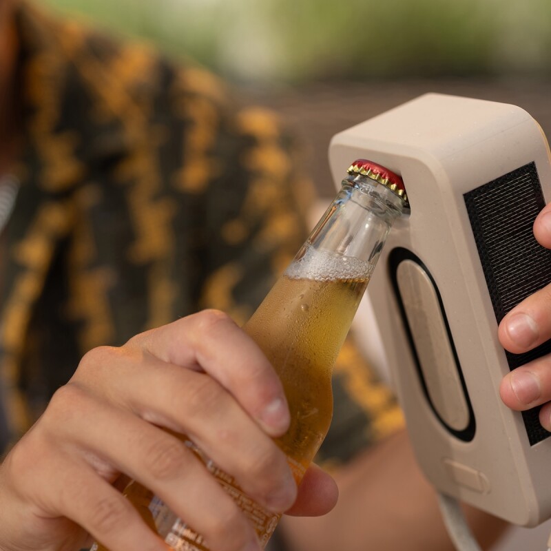 Parlante Roots Solar (Bluetooth) Cream