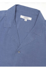 Camisa Arrow Lino Cotton Manga Corta Piedra