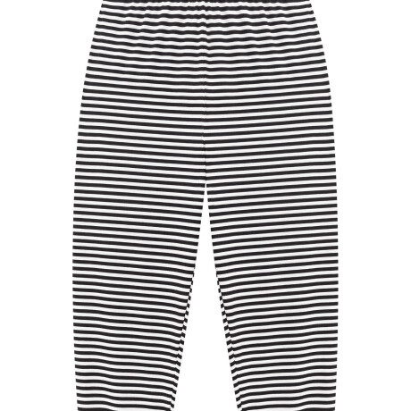 Pijama Largo Manga Corta Negro