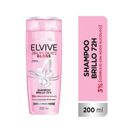 ELVIVE SHAMPOO GLYCOLIC GLOSS 200ml ELVIVE SHAMPOO GLYCOLIC GLOSS 200ml