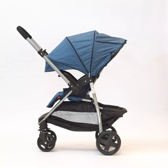 Cochecito De Paseo Para Bebe Travel System 3 En 1 - Tinok Azul