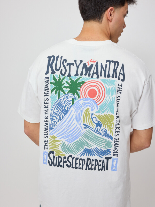 T-SHIRT ZALCONE RUSTY Blanco