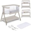 Cuna colecho Luna Lionelo beige