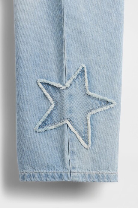 Jean Easy Niña Light Wash