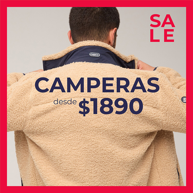 Camperas en sale