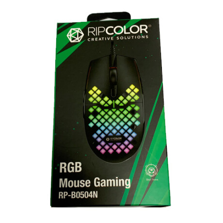 Mouse Gamer Ripcolor RP-B0504N NEGRO