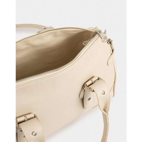 Cartera City Blanco Crudo