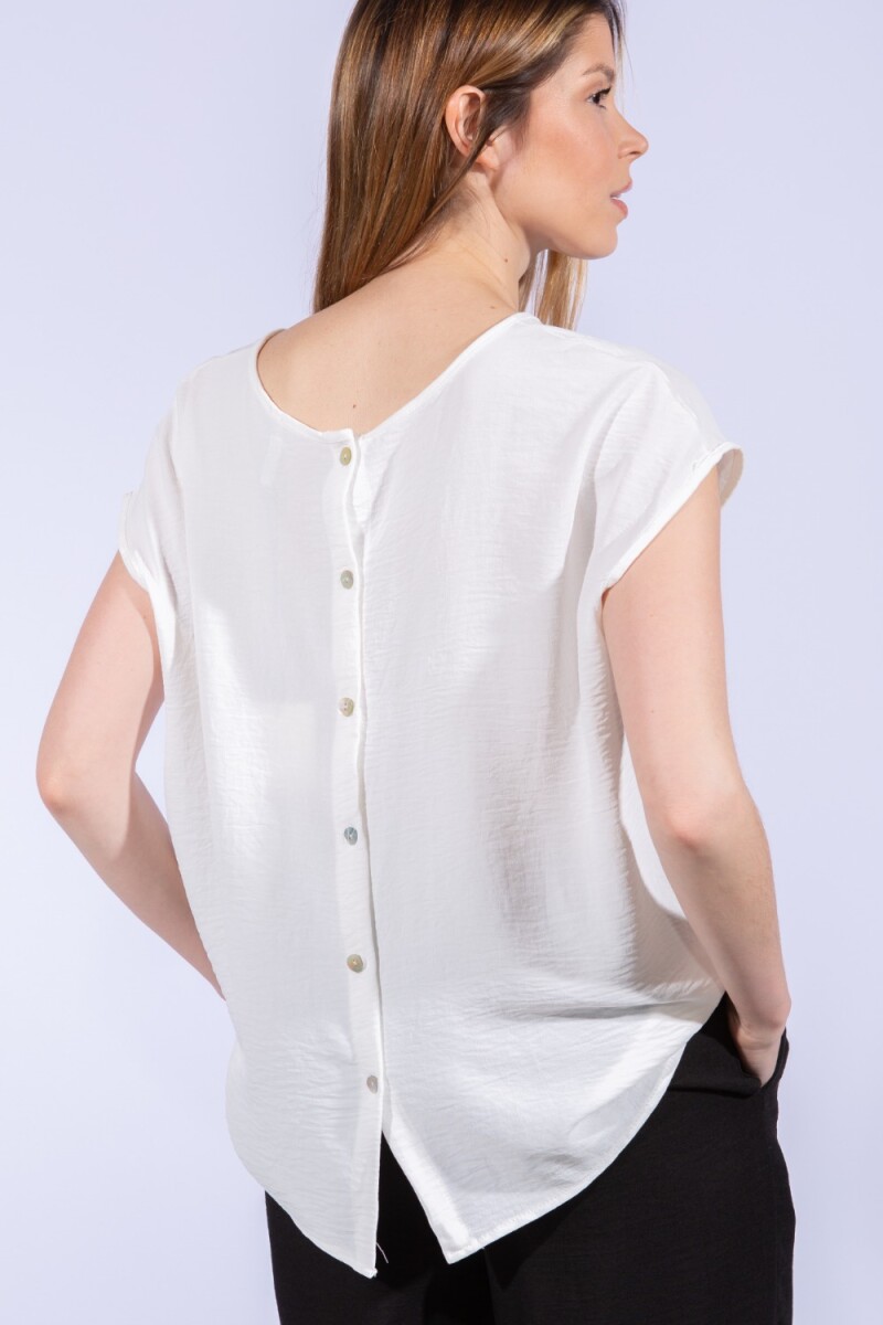 Blusa botones Blanco