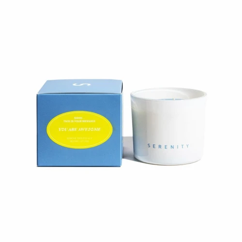 Vela aroma 250g mensaje - oculto matcha/coconut milk Vela aroma 250g mensaje - oculto matcha/coconut milk