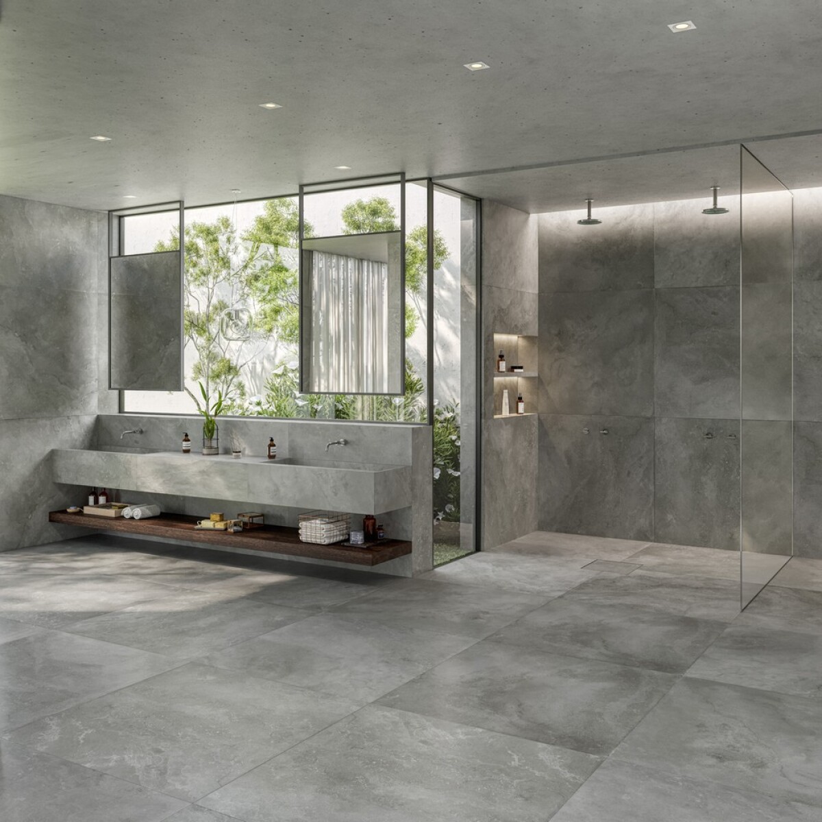 Porcelanato LM Intense Cinza ABS - 2.85m2 