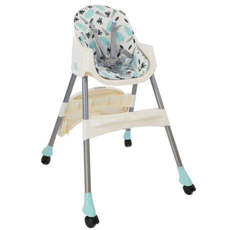 Silla de Comer para Bebes Bebesit Steps con Bandeja 2 en 1 Verde