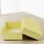 Caja eco 04 - 12x12x6 cm. AMARILLO PASTEL