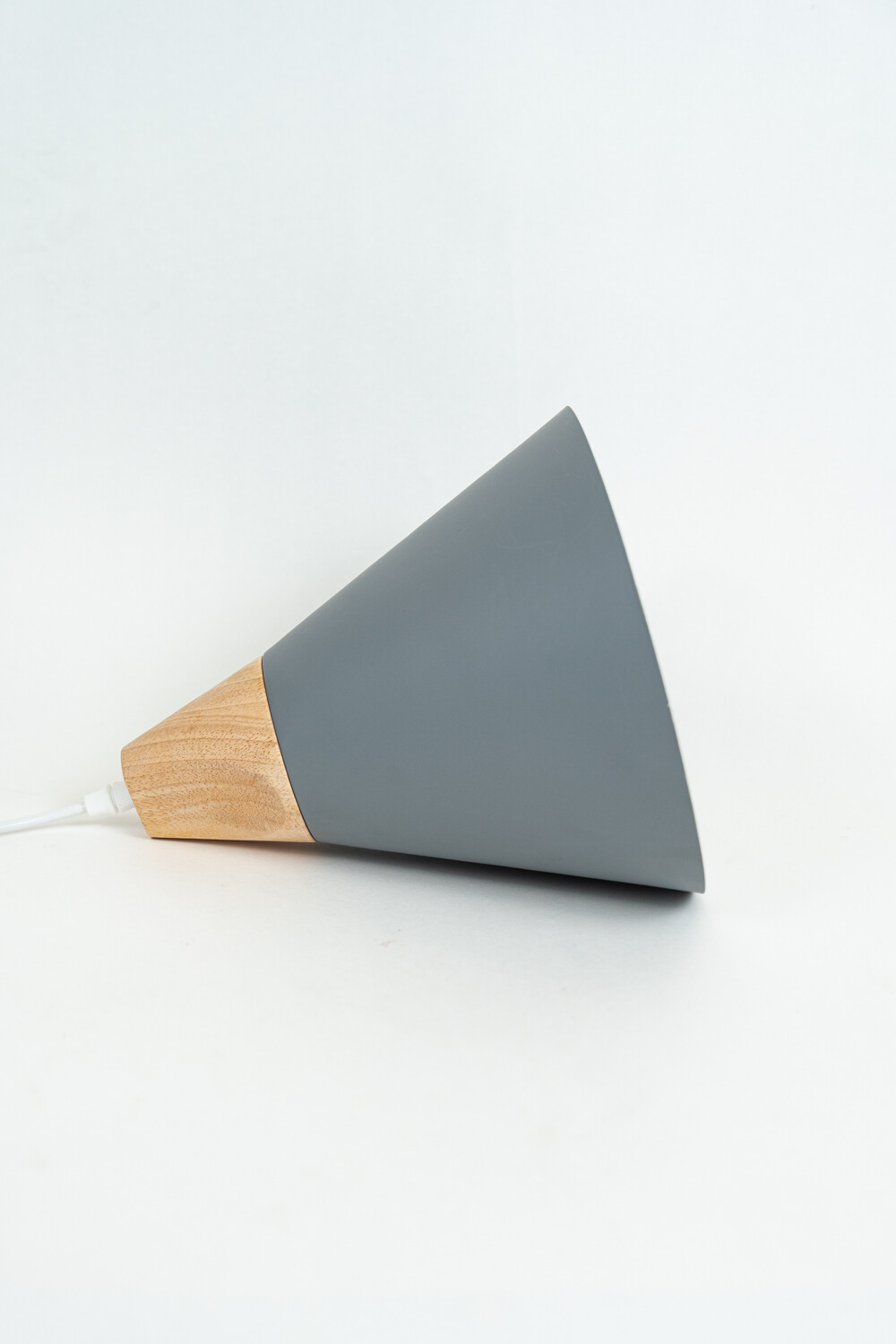 Lampara De Mesa Shima Gris