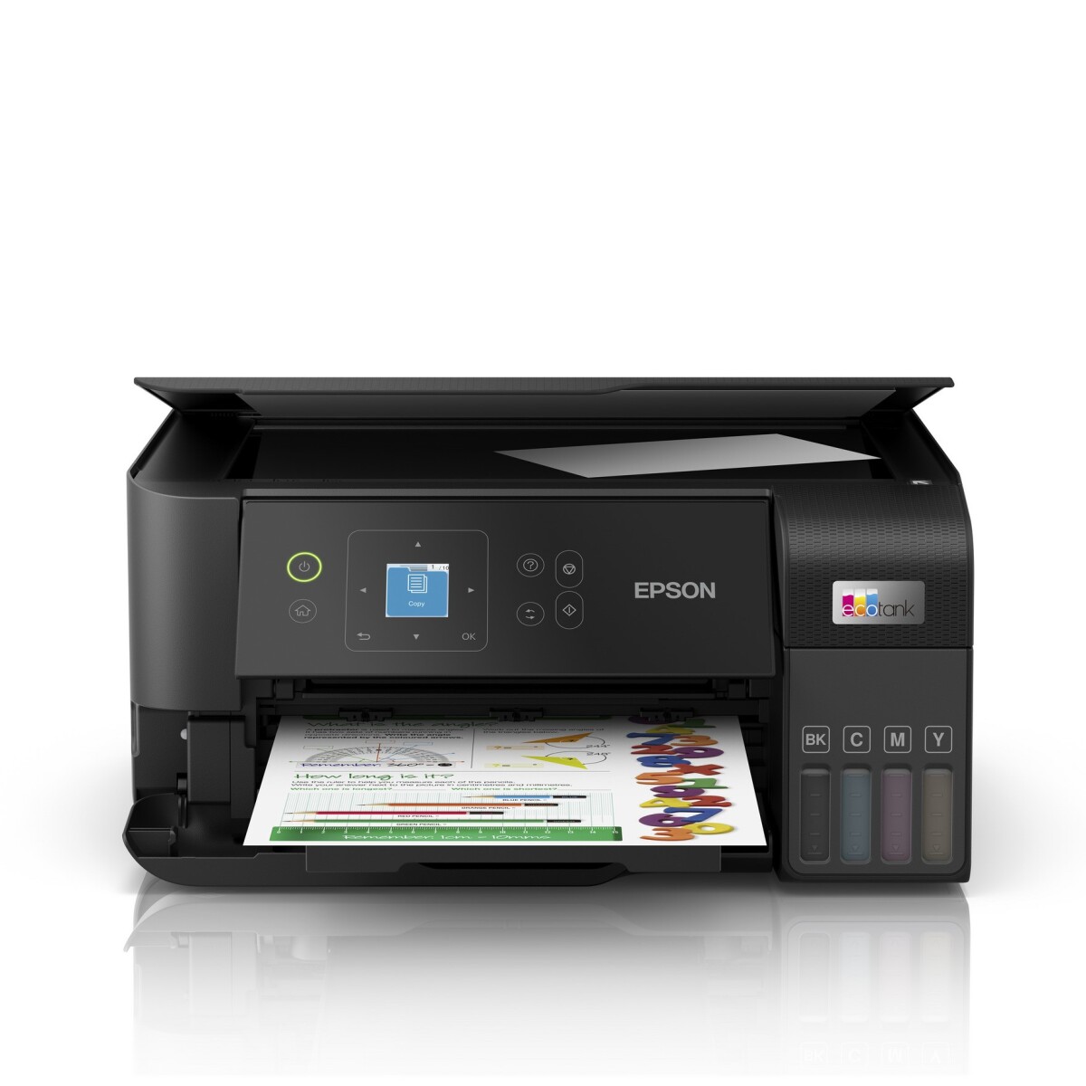 Impresora Multifunción con Escaner EPSON EcoTank L3560 | Wi-Fi USB | Sistema Continuo - Black 