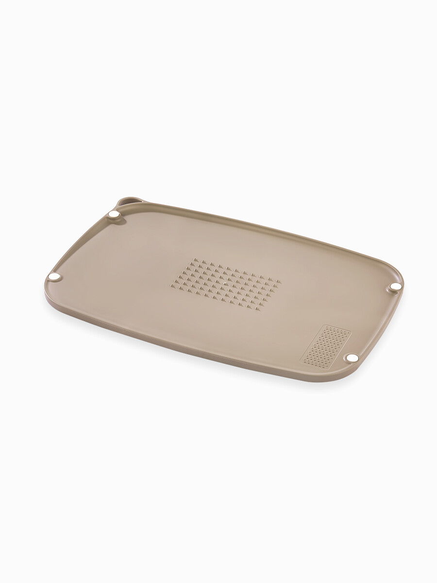 TABLA PARA PICAR CON RALLADOR - TAUPE 