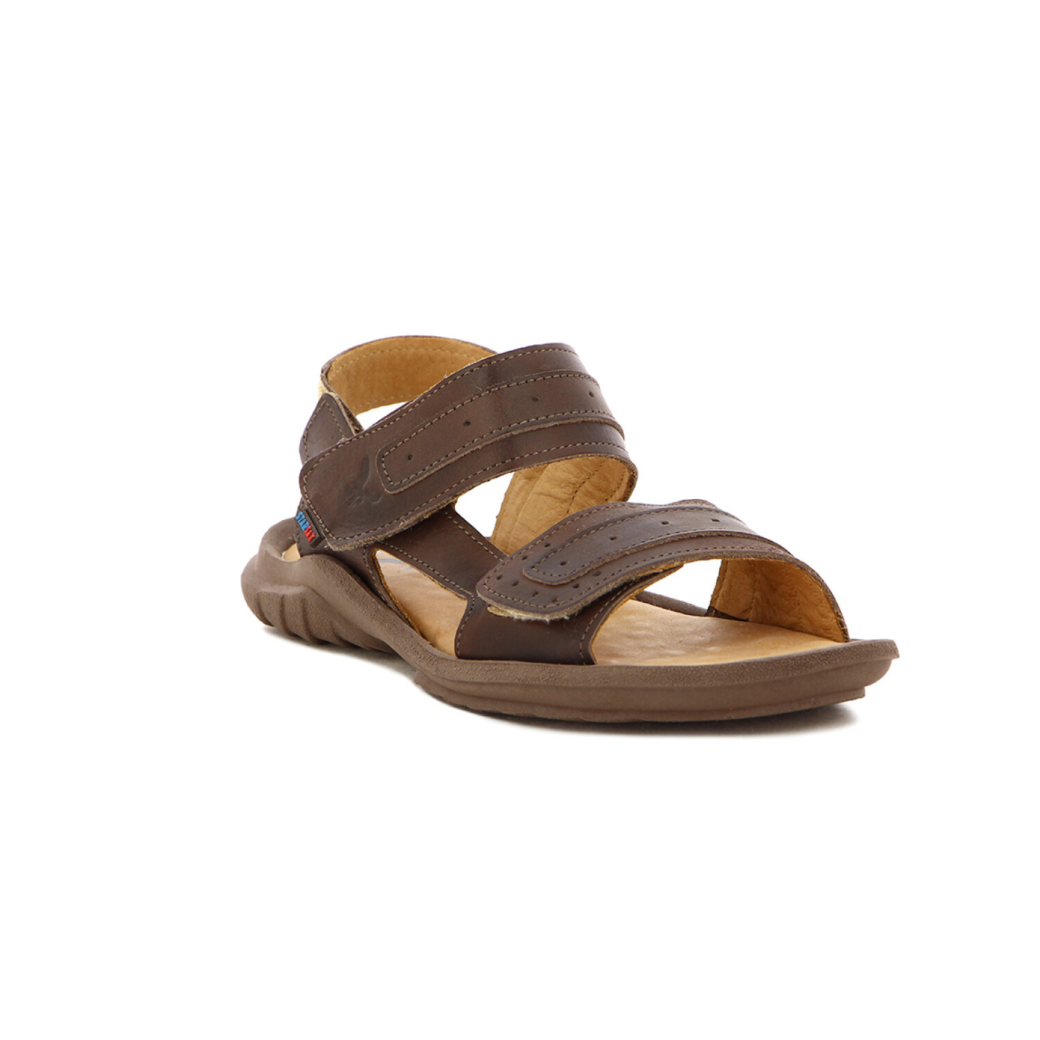 Starsax Sandalia Hombre Franciscana C/velcro Cafe — Macri