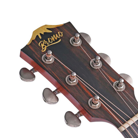 Guitarra folk Bromo BAR2R natural c/funda semi rigida Guitarra folk Bromo BAR2R natural c/funda semi rigida