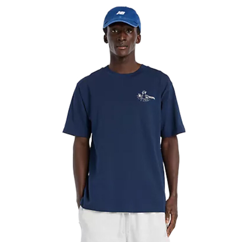 Remera New Balance Fountain - Azul Remera New Balance Fountain - Azul