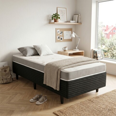 Colchón 1 Plaza Quito – Espuma Soft Suave – 188 x 78 x 10 cm Colchón 1 Plaza Quito – Espuma Soft Suave – 188 x 78 x 10 cm