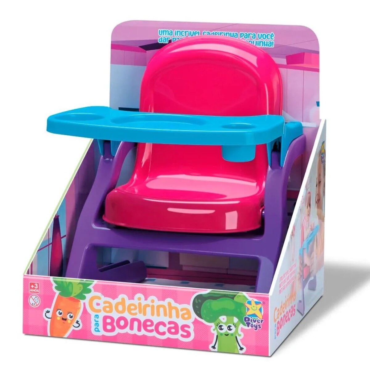 Sillita De Comer Para Muñecas 