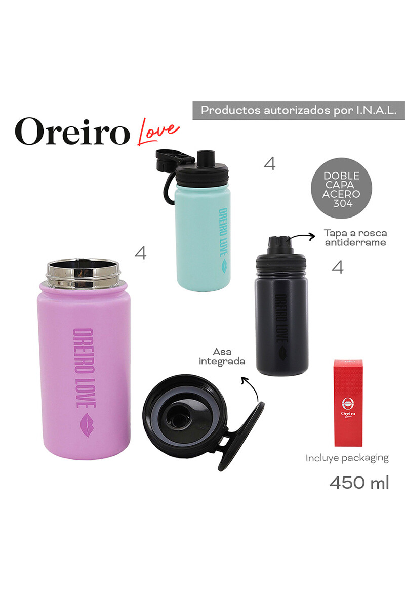 Vaso Termico Oreiro 450ML Negro