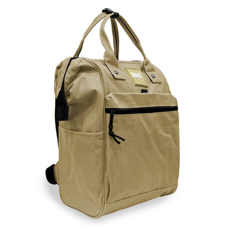 Mochila Cartera Everlast Bolso Dama Urbana Antirrobo Marrón