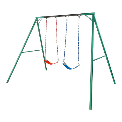 Hamaca de Plaza con 2 hamacas de cincha, altura 2,15 mts Hamaca de Plaza con 2 hamacas de cincha, altura 2,15 mts