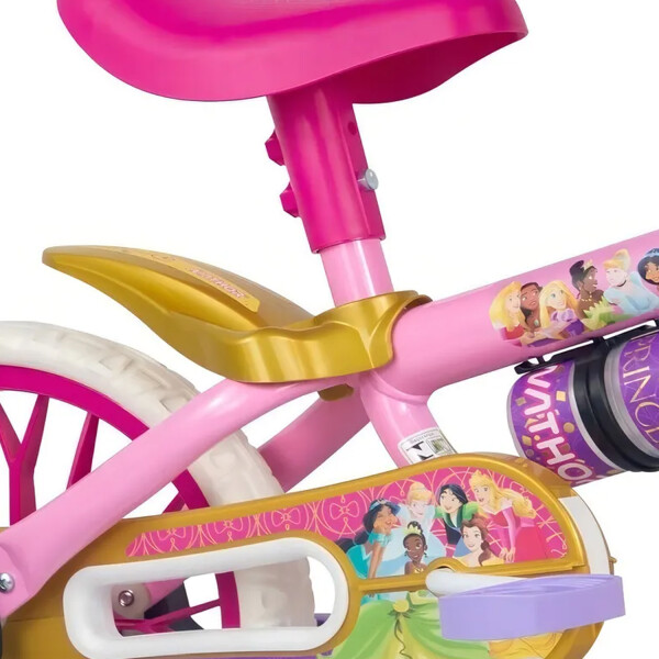 Bicicleta Princesa Disney Rodado 12" Nathor 51015 BICICLETA PRINCESAS RODADO 12 51015