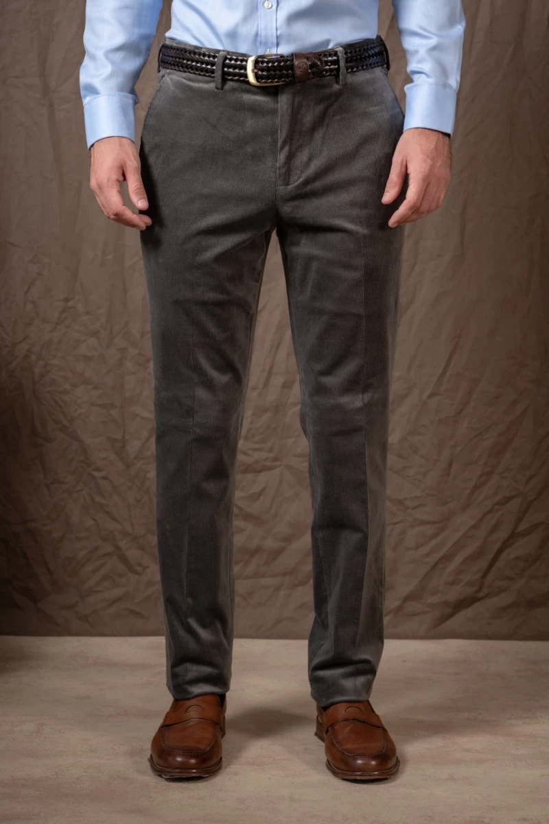 Pantalon Corduroy clásico - Gris 