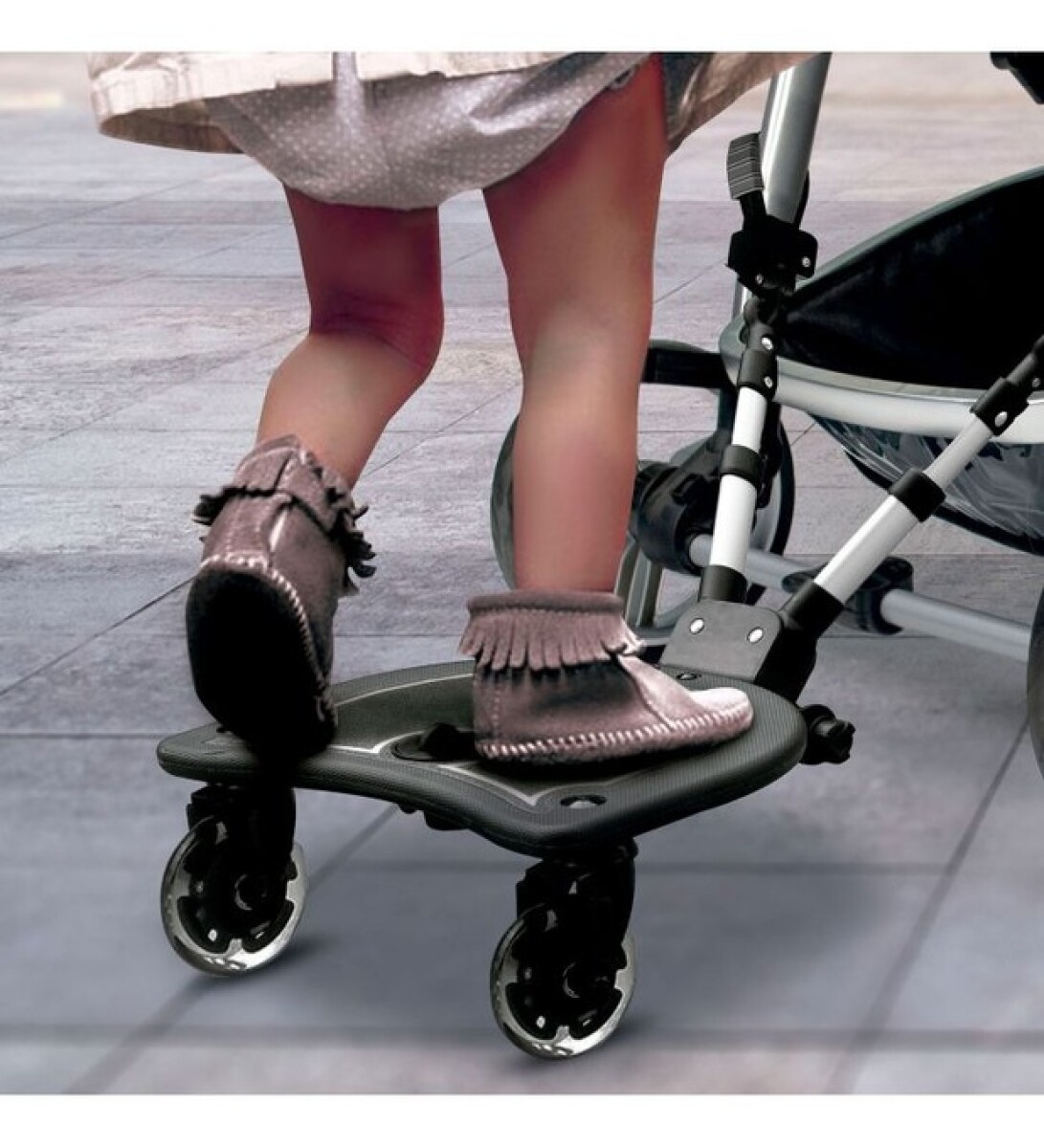 Patineta coche para hermanos buggy board- asalvo 