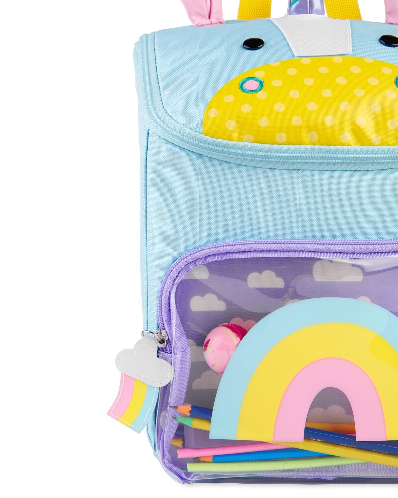 Mochila grande diseno unicornio Carters PY