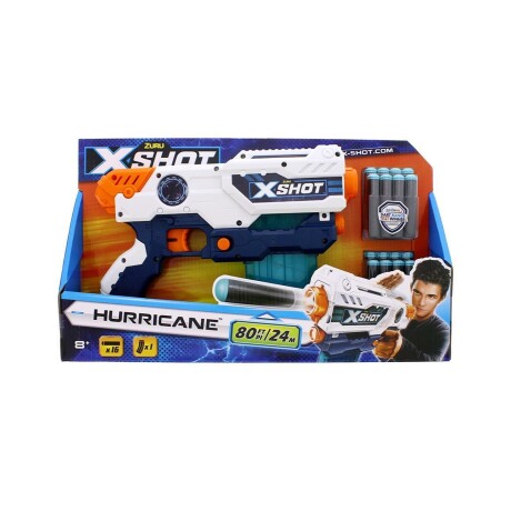 Pistola de juguete lanzadora de dardos Zuru / Nerf Blanco