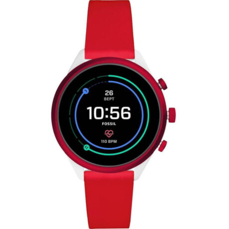 Reloj Fossil Smart Silicona Rojo 0