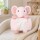 Set Manta con Peluche Elefante Rosa