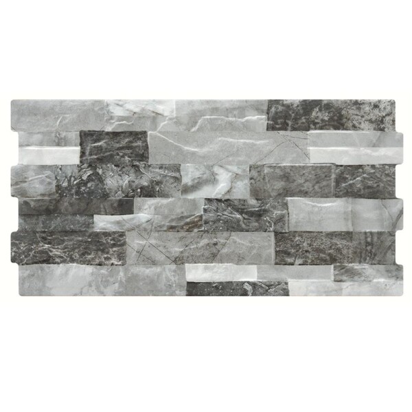 REVESTIMIENTO IMITACIÓN PIEDRA BERA GRIS "A" 25X50 CM Revestimiento Imitación Piedra Bera Gris "a" 25x50 Cm