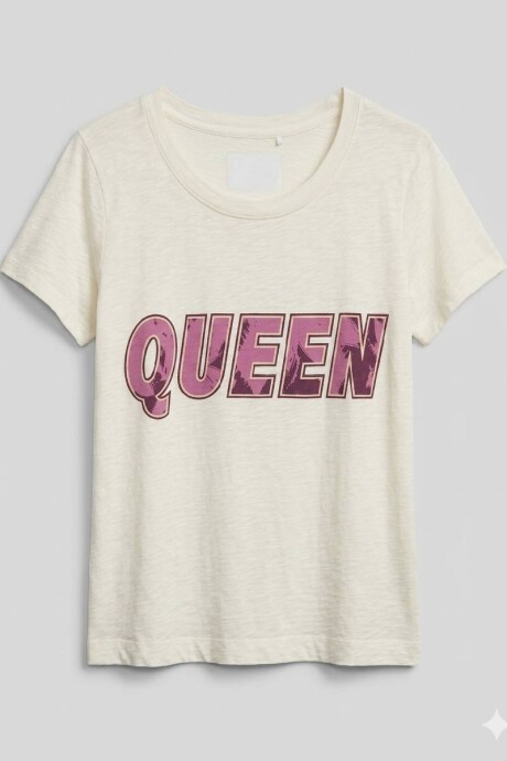 Remera Queen Flower Remera Queen Flower