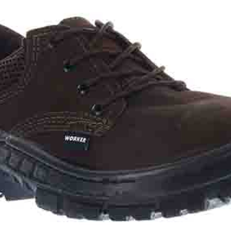 Zapatos de Hombre Worker Con Puntera Marrón
