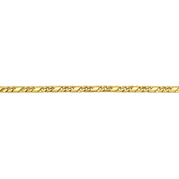 Pulsera Barbada estampada-Oro bajo-Sin Piedra-PU8064 sinpiedra