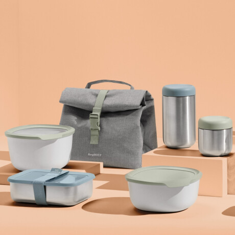 Lunch Bag Térmica 28x23x15 cm Gris Berfghoff Lunch Bag Térmica 28x23x15 cm Gris Berfghoff