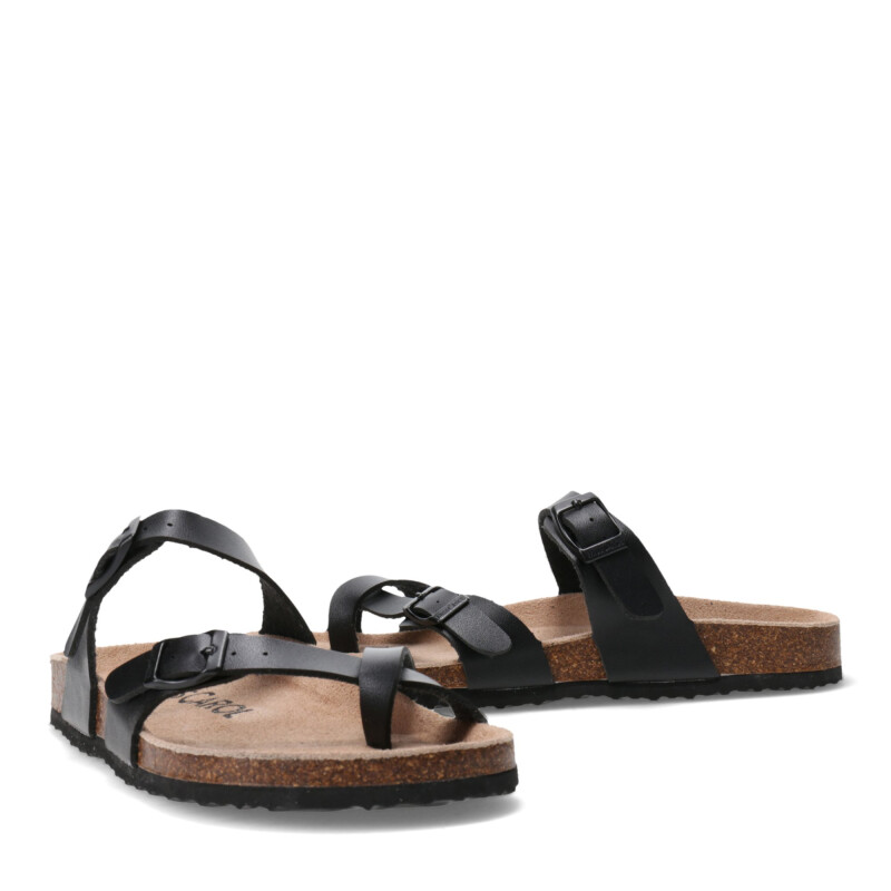Sandalias de Mujer Miss Carol Birkana Negro