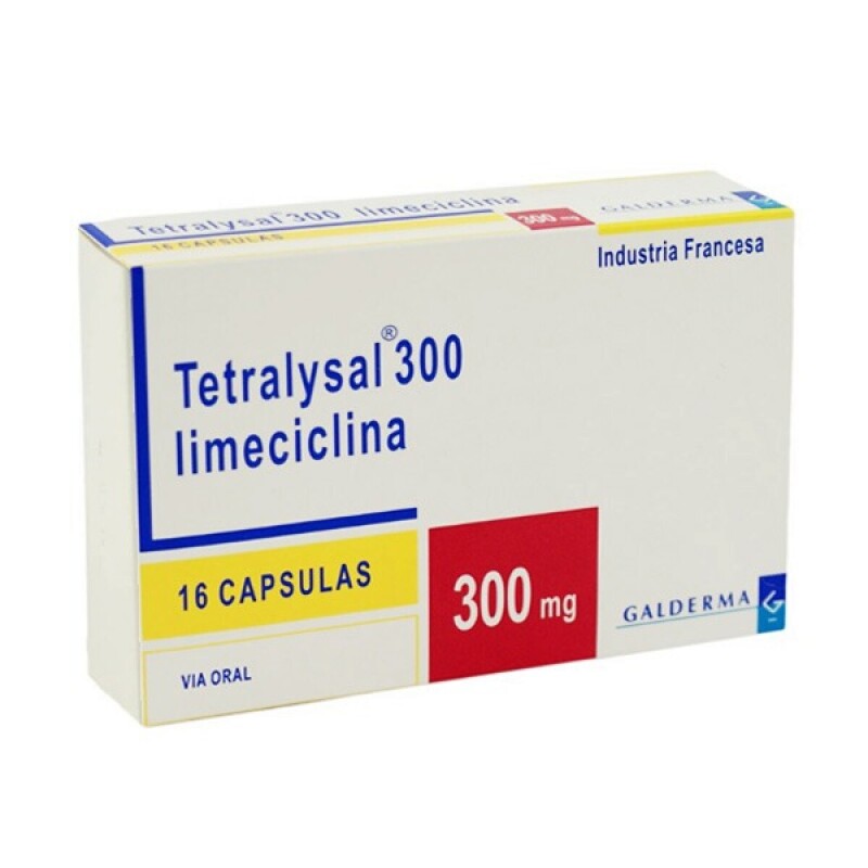 TETRALYSAL 300 MG 16 CAP GALDERMA LIMECICLINA Farmacia Parque Miramar