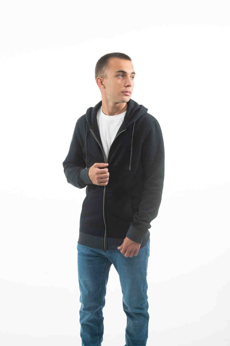 Campera Felpa - Black 