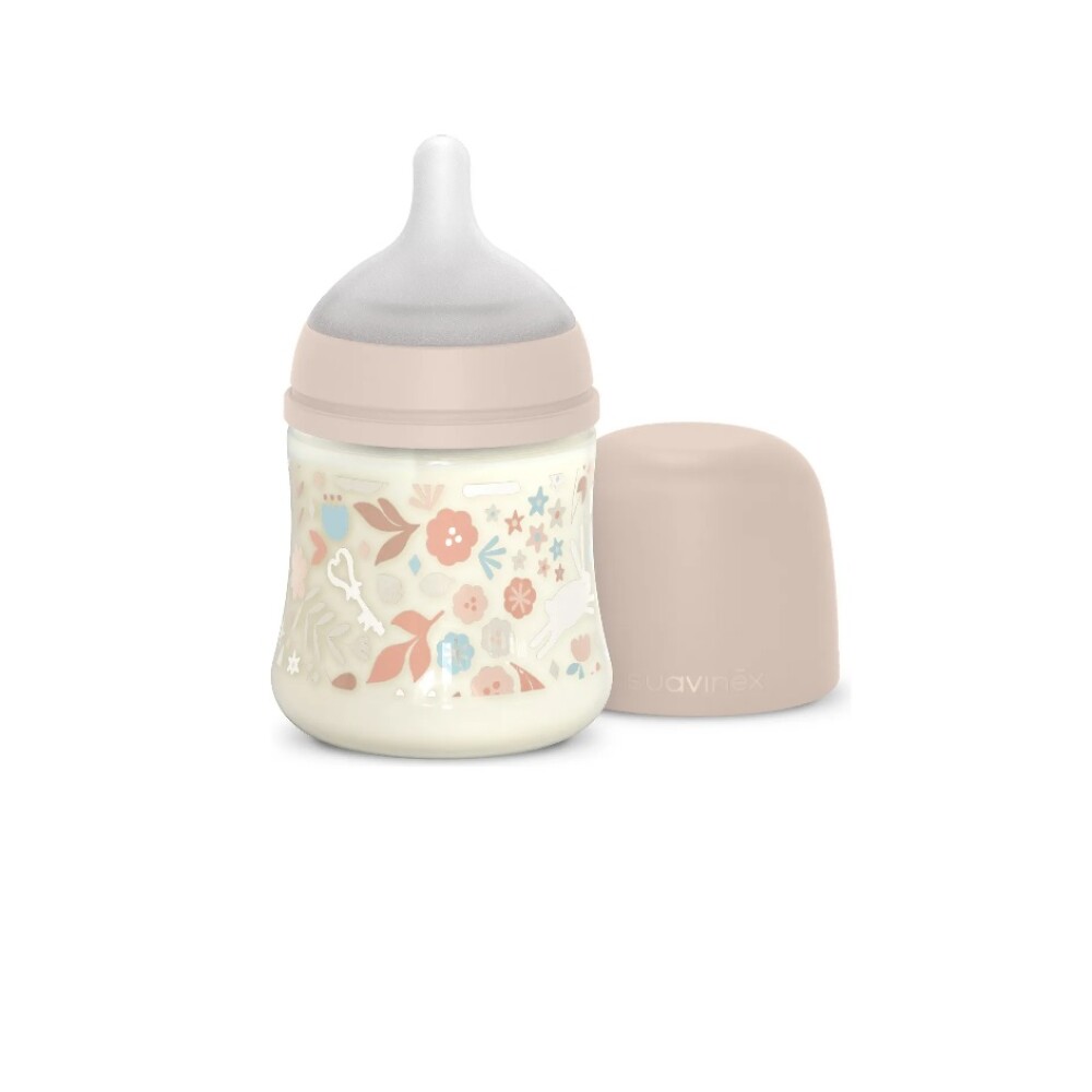 Biberón fisiológico 150ml Suavinex Wonder Rosa