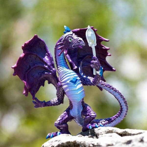 Dragon Joyas Jewel Violeta Safari Figura Muñeco Realista Dragon Joyas Jewel Violeta Safari Figura Muñeco Realista